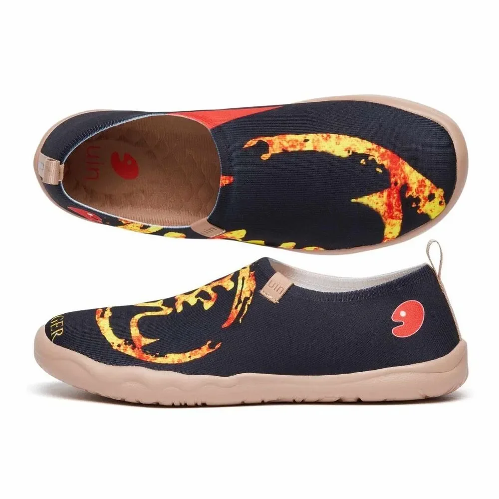 UIN Men's Walking Travel Shoes Canvas Comfort Sneaker (Hu Toledo)